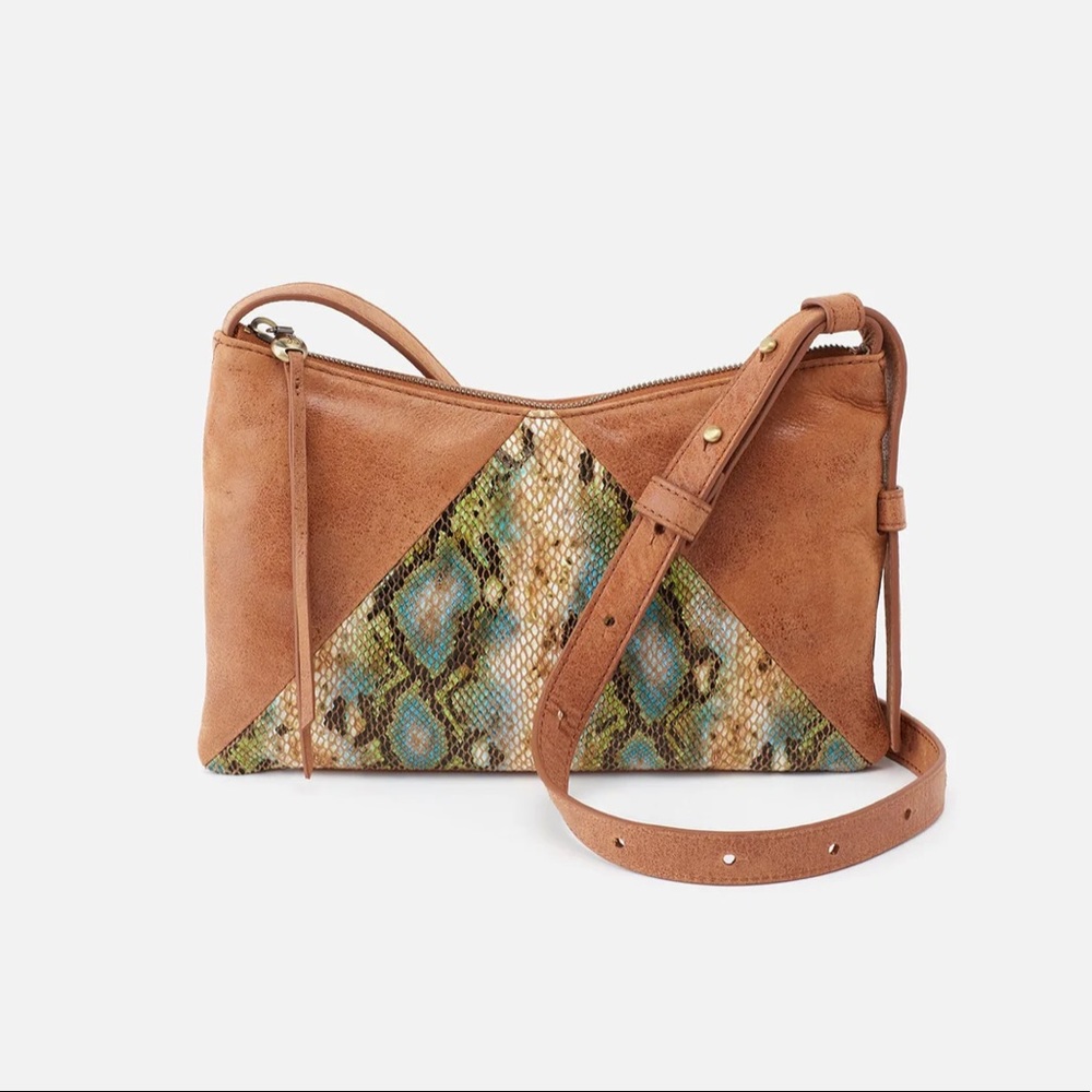 Hobo Paulette Small Crossbody in Garden Snake NWT